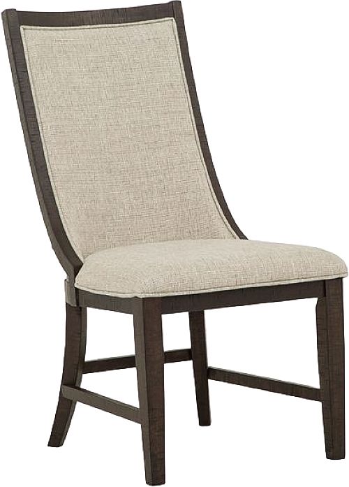 Magnussen Home® Westley Falls 2-Piece Baja Fog/Graphite Upholstered Host Side Chair Set-0