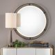 Uttermost® Feyock Antiqued Gold/Bronze Round Mirror-1