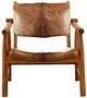 Dovetail Furniture Dunbar Brown/White Occasional Chair-1