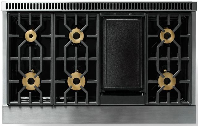 Viking® 7 Series 48" Daffodil Pro Style Dual Fuel Range-3