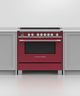 Fisher & Paykel Series 9 36" Red Induction Pro Style Range-3
