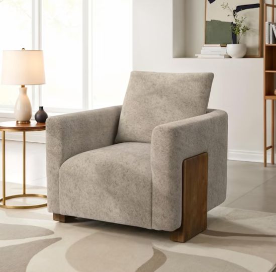 Elements International Lanvin Bama Toast Chair-1