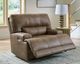 Signature Design by Ashley® Beckley Place Earth Power Recliner with Adjustable Headrest-5