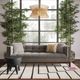 TOV Furniture Gavin Light Grey Linen Sofa-2