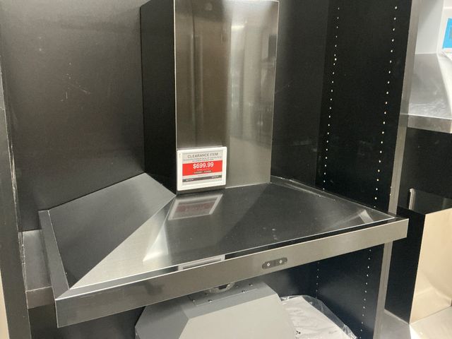 Broan® Elite EW54000 Series 36" Chimney Range Hood-Black Stainless Steel-0