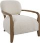 Uttermost® Telluride Natural Shearling Accent Chair-0