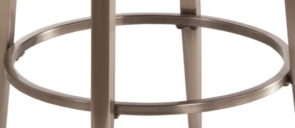 HH2 Home Harlow Antique Pewter Swivel Bar Stool-3