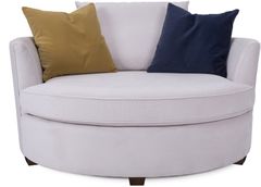 Fauteuil 2992 en tissu blanc Decor-Rest®