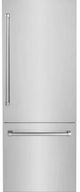 ZLINE 30" 16.1 Cu. Ft. Stainless Steel Counter Depth Bottom Freezer Refrigerator-0