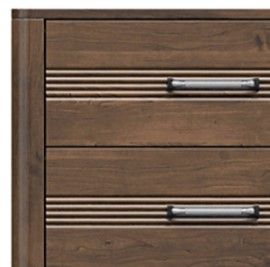 Country View Woodworking Brown Maple 30" Bedside Chest-1