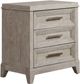 Liberty Furniture Belmar 4-Piece Silver Champagne/Washed Taupe King Bedroom Set-5