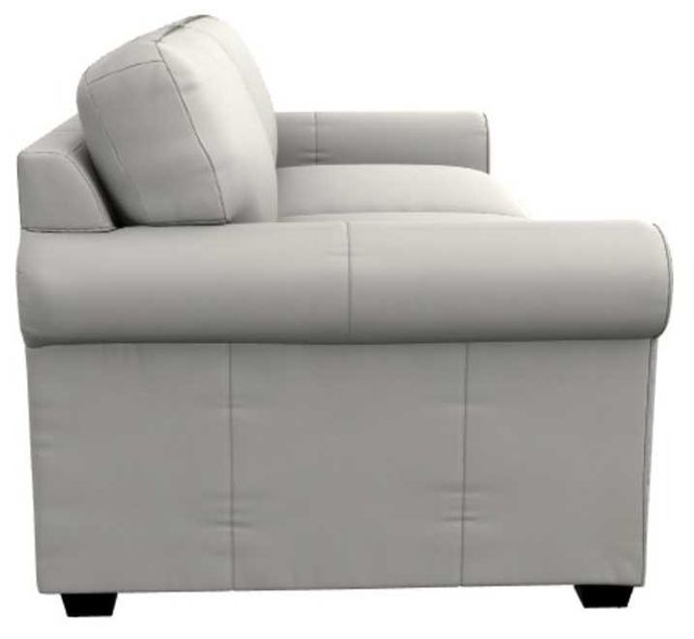 La-Z-Boy® Olson Ivory Leather Apartment-Size Sofa-3