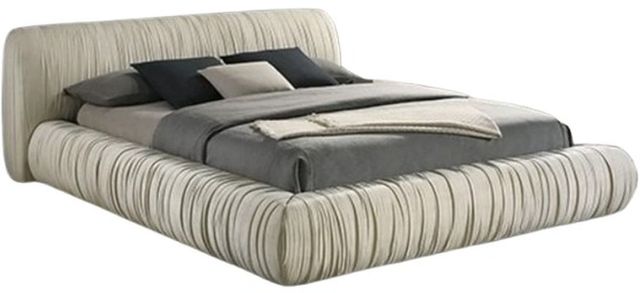 Furniture of America® Palmdale Ivory Queen Panel Bed-0