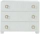 Fairfield® East Camden Antique Brass/Pearl 3-Drawer Chest-1