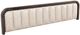 International Furniture Direct Natural Parota Natural Wood King Platform Bed Footboard with Rails-0
