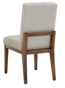 Artisan & Post by Vaughan-Bassett Crafted Cherry by Ben & Erin Napier Oatmeal/Medium Cherry Upholstered Side Chair -1