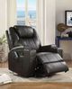 ACME Furniture Waterlily Black Motion Rocker Recliner with Swivel-1