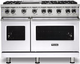 Viking® Professional 5 Series 48" White Pro Style Natural Gas Range-0