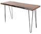 Jofran Inc. Nature's Edge Chestnut Console Table with Black Base-2