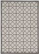 KAS Rugs Lucia Ivory/Gray Scope 5'x8' Area Rug-0