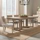 Liberty Furniture Proximity Place 5-Piece Barley/Barley Buff Double Pedestal Dining Set-1