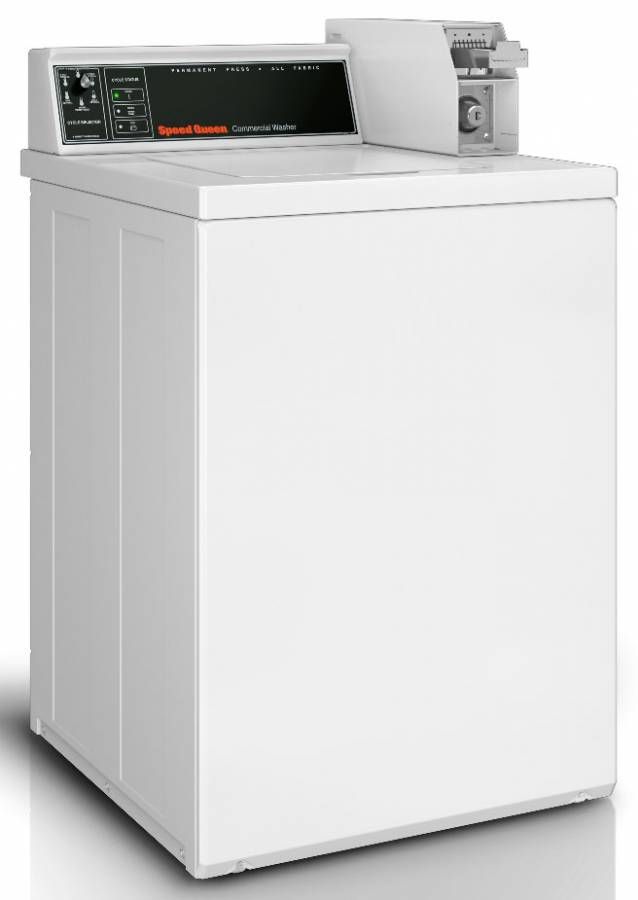 Speed Queen® Commercial 3.19 Cu. Ft. White Top Load Washer-1