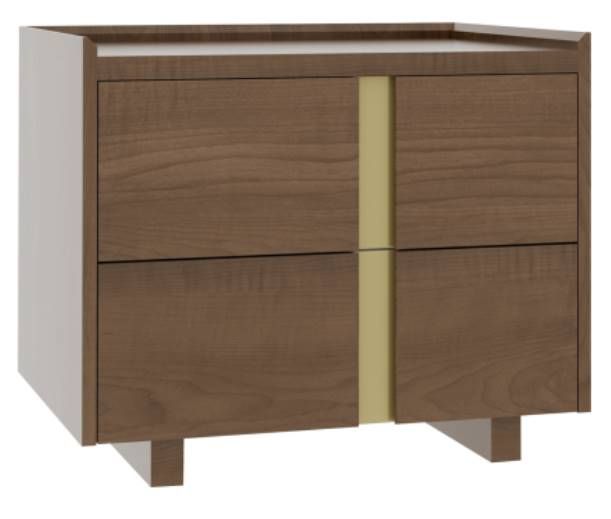 Country View Woodworking Verrado 28" Wood Legs Nightstand-0