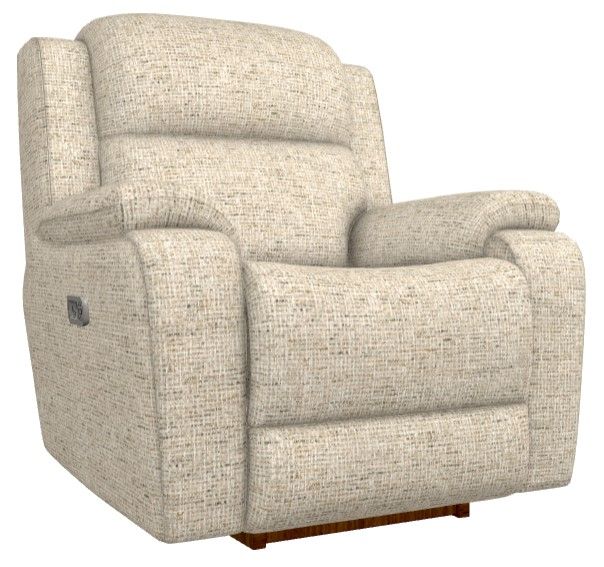 La-Z-Boy® Dorian Hickory Power Rocking Recliner with Headrest-0