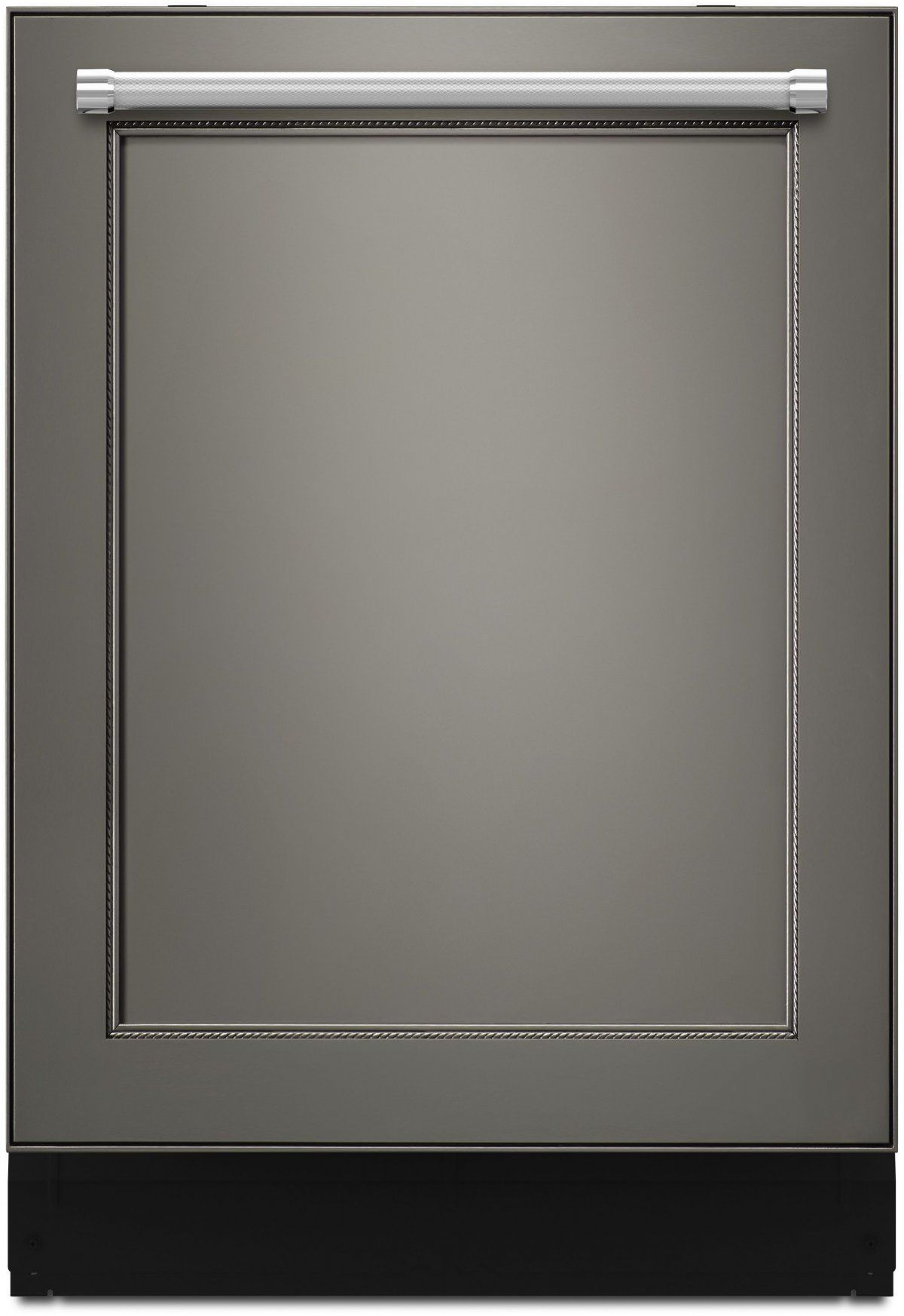 KitchenAid 24-in Front Control Built-In Dishwasher With Third Rack  (Printshield Stainless), 41-dBA Quietest Sound Level KDFE304RPS at Lowes.com, image size:1200x1745