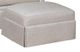 King Hickory Customizable Emma Fabric Skirted Ottoman-0