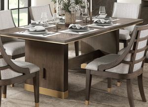 Homeglance Griffin Brown/Gold Table Homeglance Griffin Brown/Gold Table