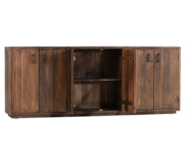 Classic Home Cleo Natural 6-Door Buffet -3