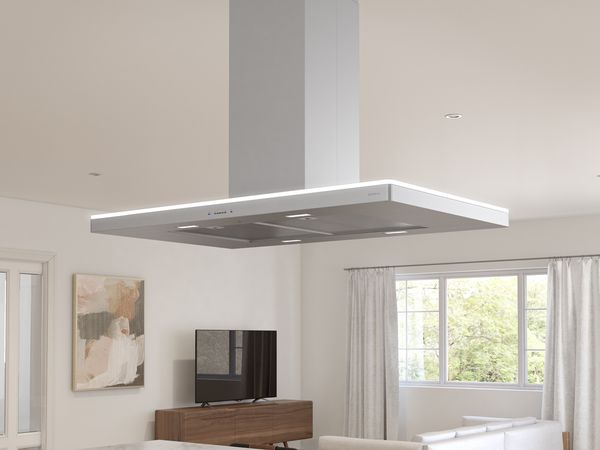 Zephyr Lucé Island 36" Stainless Steel Island Mount Range Hood