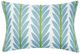 Laura Park Designs Frond French Blue Lumbar Decorative Pillow-0