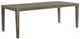Elements International Versailles Contemporary Gray Dining Table-0