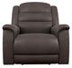 La-Z-Boy® Redwood Godiva Power Rocking Recliner with Headrest and Lumbar-1