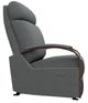 Best® Home Furnishings Customizable Kinetix Manual Space Saver® Recliner with Dark Walnut Arm-2