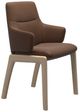 Stressless® by Ekornes® Customizable Mint Large Low Back Dining Arm Chair with Rounded Legs-0