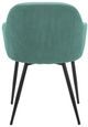 Armen Living Pixie Black/Teal Dining Room Chair-3