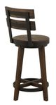 International Furniture Direct Dutton Brown Bar Stool-1