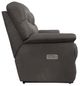 La-Z-Boy® James Steel Power Reclining Loveseat with Console, Headrest, and Lumbar-2