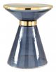 Zuo® Modern Apollo Blue Side Table with Gold Top -0