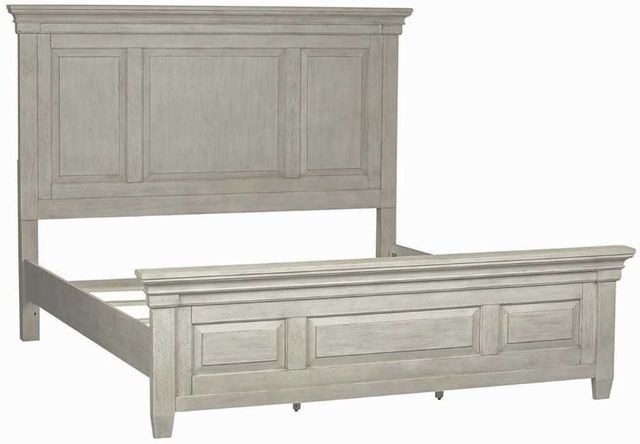 Liberty Furniture Heartland 5-Piece Antique White Queen Panel Bedroom Set-2