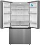 Midea® 33" 22.6 Cu. Ft. Stainless Steel Counter Depth French Door Refrigerator with Icemaker-1