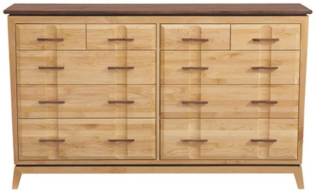 Whittier Wood® Furniture Addison Duet 70" Dresser-3