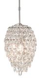 Currey & Company Aisling Polished Nickel Pendant-0