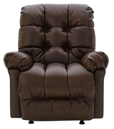 Best® Home Furnishings Customizable Brosmer Leather Power Tilt Headrest Swivel Glider Recliner-1