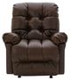 Best® Home Furnishings Customizable Brosmer Leather Power Tilt Headrest Swivel Glider Recliner-1