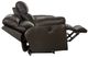 Catnapper® Costa Chocolate Lay Flat Leather Power Reclining Loveseat-5