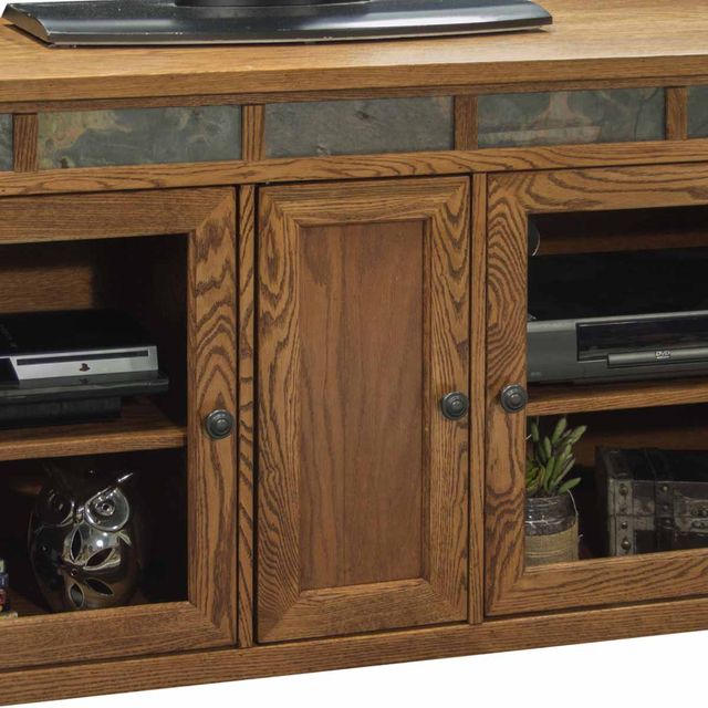 Legends Home Oak Creek 63" Angled TV Cart-2
